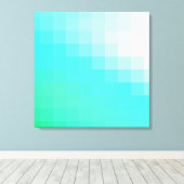 ブライトミニマルデザイン キャンバスプリント (インサイチュ (ウッドフロア))