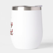 ブライトメリークリスマスタイポグラフィタータンチェック (左面)