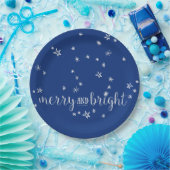 ブライトメリークリスマスホリデー紙プレート ペーパープレート (パーティー)