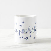 ブライトメリースターズホリデーコーヒーマグ コーヒーマグカップ (中央)