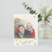 ブライトメリースノー・ホリデー・ポストカード シーズンポストカード (スタンド正面)