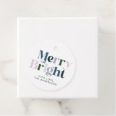 ブライトメリータイポグラフィフォントクリスマス フェイバータグ (インサイチュ)