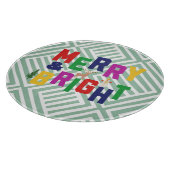 ブライトメリーパインツリートインデア雪だるま カッティングボード (角)