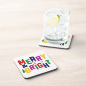 ブライトメリーパインツリートインデア雪だるま コースター (右側)