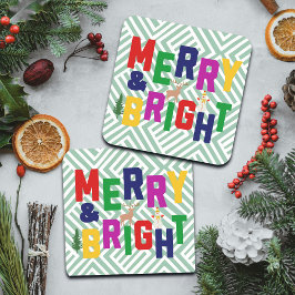 ブライトメリーパインツリートインデア雪だるま コースター