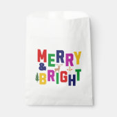 ブライトメリーパインツリートインデア雪だるま フェイバーバッグ (正面)