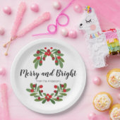 ブライトメリーミスタントーホリデーパーティー ペーパープレート (パーティー)
