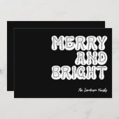 ブライトメリーレトロトレンディーホワイトブラック シーズンカード (正面/裏面)