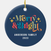 ブライトメリーレトロファカラフルミリ セラミックオーナメント (裏面)