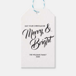 ブライトメリー・クリスマス・ホリデー・ギフト・ラベル ギフトタグ