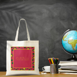 ブライトモダンフローラ先生トートバッグ トートバッグ