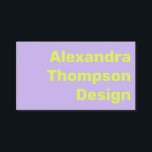 ブライトモダンラベンダーチャートレはっきりしたウスシンプル 名刺<br><div class="desc">明モダンるいラベンダーチャートレはっきりしたースシンプルビジネスカード</div>