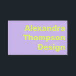 ブライトモダンラベンダーチャートレはっきりしたウスシンプル 名刺<br><div class="desc">明モダンるいラベンダーチャートレはっきりしたースシンプルビジネスカード</div>