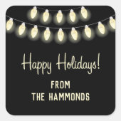 ブライトライツホリデーギフト スクエアシール (正面)