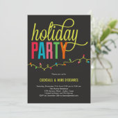 ブライトライツホリデーパーティー招待状 招待状 (スタンド正面)