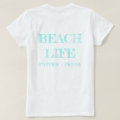 ブライトライトハウスTシャツ Tシャツ (デザイン裏面)