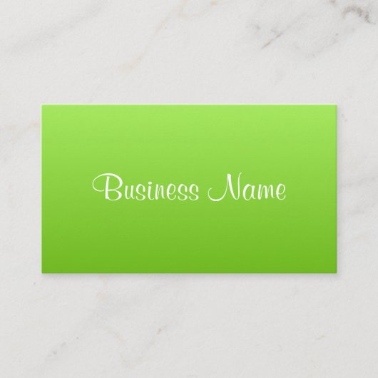 ブライトライム名刺 名刺 (正面)