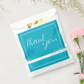 ブライトリッチスカイブルーありがとう好意バッグ フェイバーバッグ (封をした状態)