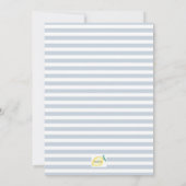 ブライトリースシャワー招待状 セーブザデート (裏面)