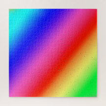 ブライトレインボーカラーズジグソーパズル