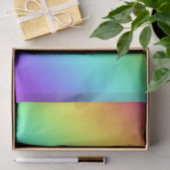 ブライトレインボーグラディエントティッシュペーパー 薄葉紙 (ギフト)