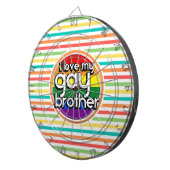 ブライトレインボーストライプゲイ；ブラザー ダーツボード (正面右)