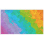 ブライトレインボーバースデーパーティーTableloth テーブルクロス (正面(横))