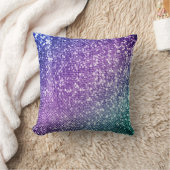 ブライトレインボーマーメイドスタイル2デザインあなたが決定 クッション (ブランケット)