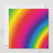 ブライトレインボー結婚式招待状 招待状 (裏面)