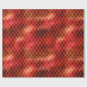 ブライトレッドはかりで測ドラゴン ラッピングペーパー (フラット)