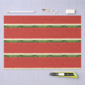 ブライトレッドウォーターカラースイカティッシュペーパー 薄葉紙 (クラフト)