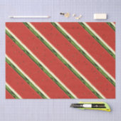 ブライトレッドウォーターカラースイカティッシュペーパー 薄葉紙 (クラフト)