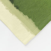 ブライトレッドウォーターカラースイカフリースブランケット フリースブランケット (角)