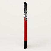 ブライトレッドガーベラデイジーオンブラック Case-Mate iPhoneケース (裏面/左)