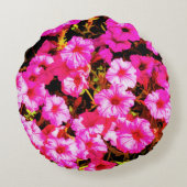 ブライトレッドペチュニア ラウンドクッション (裏面)