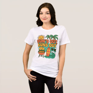 ブライトレトログラフィックTシャツデザイン トライブレンドTシャツ