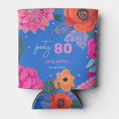 ブライトワイルドフラワーサマーバースデーパーティー 缶クーラー (正面)