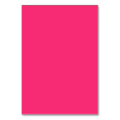 ブライトワイルドフラワーブライダルシャワーカード&ギフトサイン テーブルナンバー (裏面)