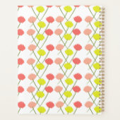 ブライトワイルドフラワー先生スクールホームスクール プランナー手帳 (裏面)