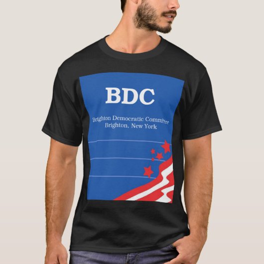 ブライトンの民主党委員会 Tシャツ (正面)