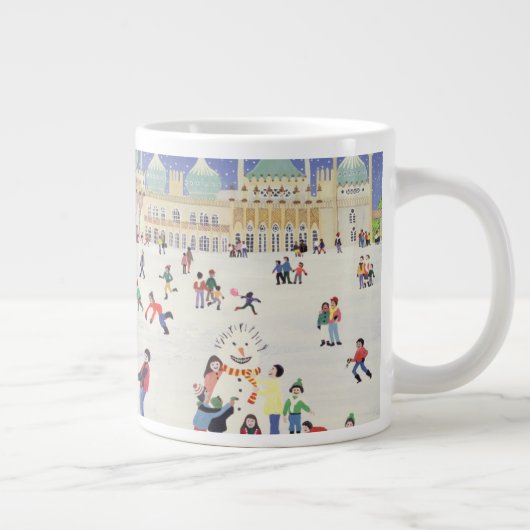 ブライトンの王室のなパビリオン ジャンボコーヒーマグカップ (右)
