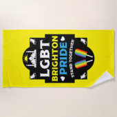 ブライトンアンドホーヴプライド ビーチタオル (正面)