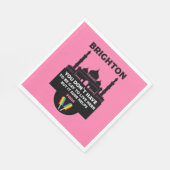 ブライトンゲイプライド スタンダードランチョンナプキン (角)