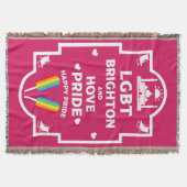 ブライトンゲイプライド スローブランケット (正面)