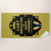 ブライトンゲイプライド ビーチタオル (正面)