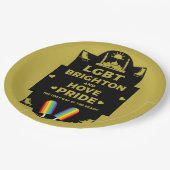 ブライトンゲイプライド ペーパープレート (アングル)