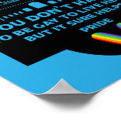 ブライトンゲイプライド ポスター (角)