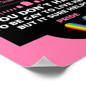 ブライトンゲイプライド ポスター (角)