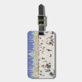 ブライトンパビ王室のリオン ラゲッジタグ (正面縦)