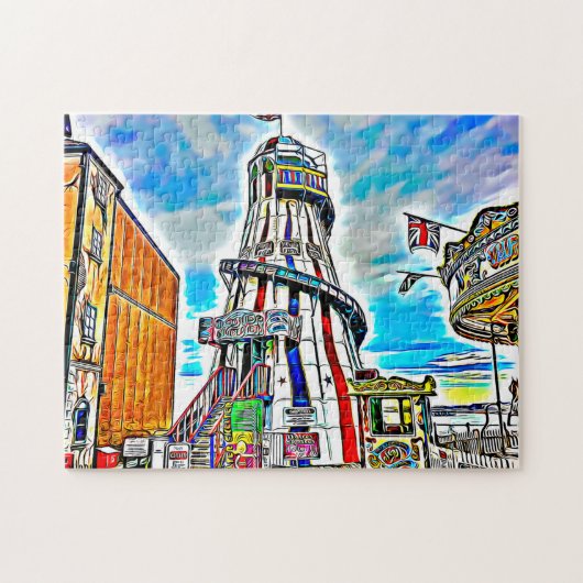 ブライトンパレスピアフェアグラウンドライト ジグソーパズル (横)